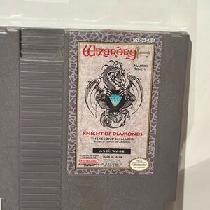 Wizardry Knight Of Diamonds The Second Scenario Nintendo 1992 Works